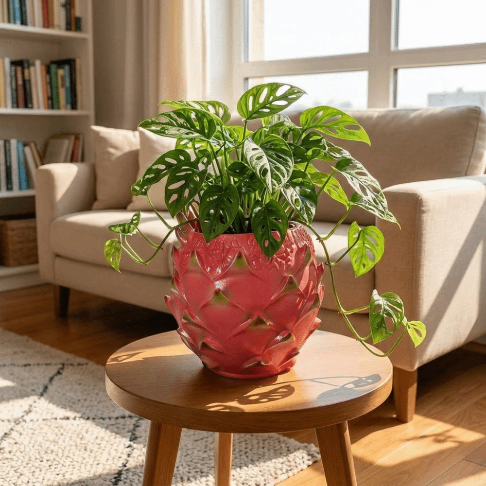 Snake Plant Ceramic - Maceta Creativa de Resina con Forma
