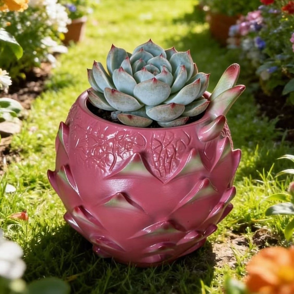 Maceta Creativa de Resina con  - Snake Plant Ceramic reseña y precio
