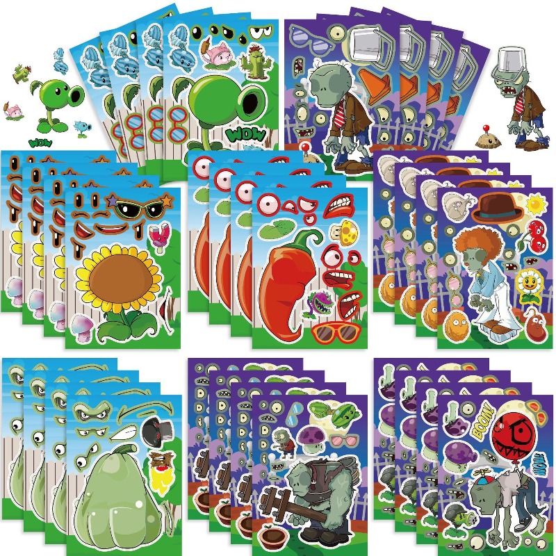 Pegatinas de Rompecabezas de D - Plant Parent Vs Plantin reseña y precio