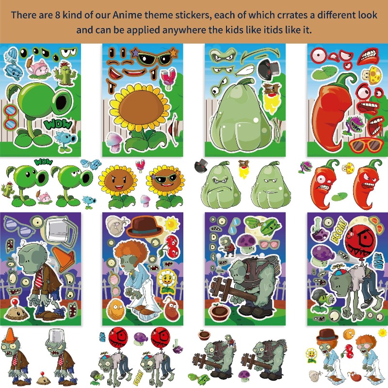 Pegatinas de Rompecabezas de D - Plant Parent Vs Plantin reseña y precio