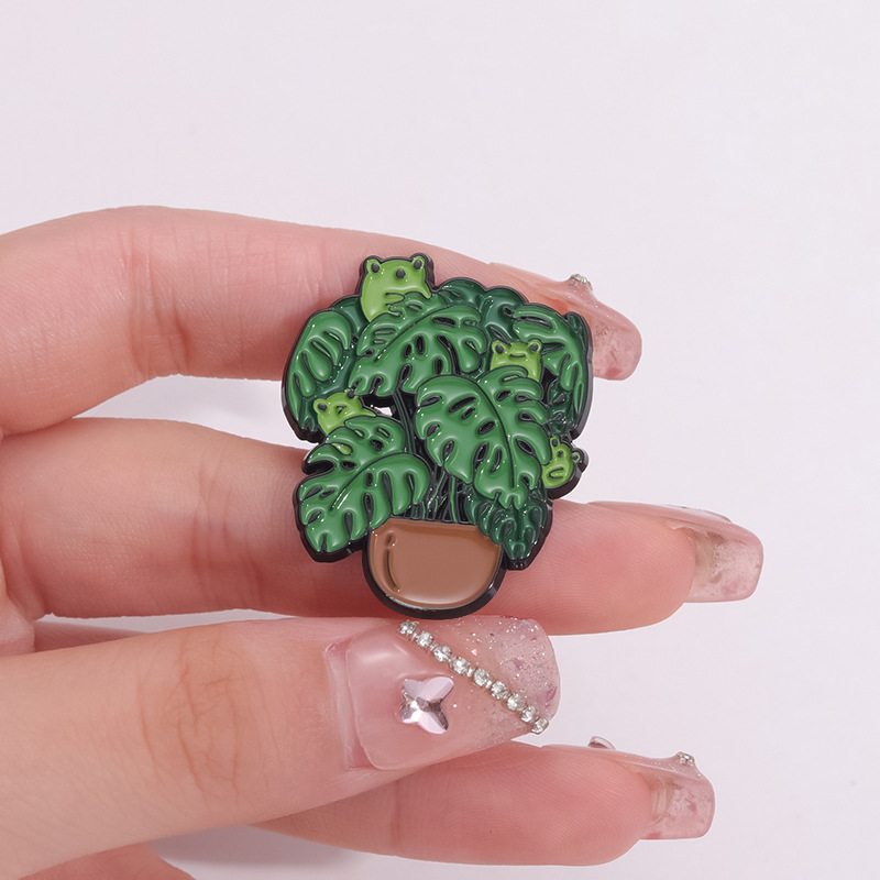 Set de broches de esmalte con  - Plant Parent Gift Set reseña y precio
