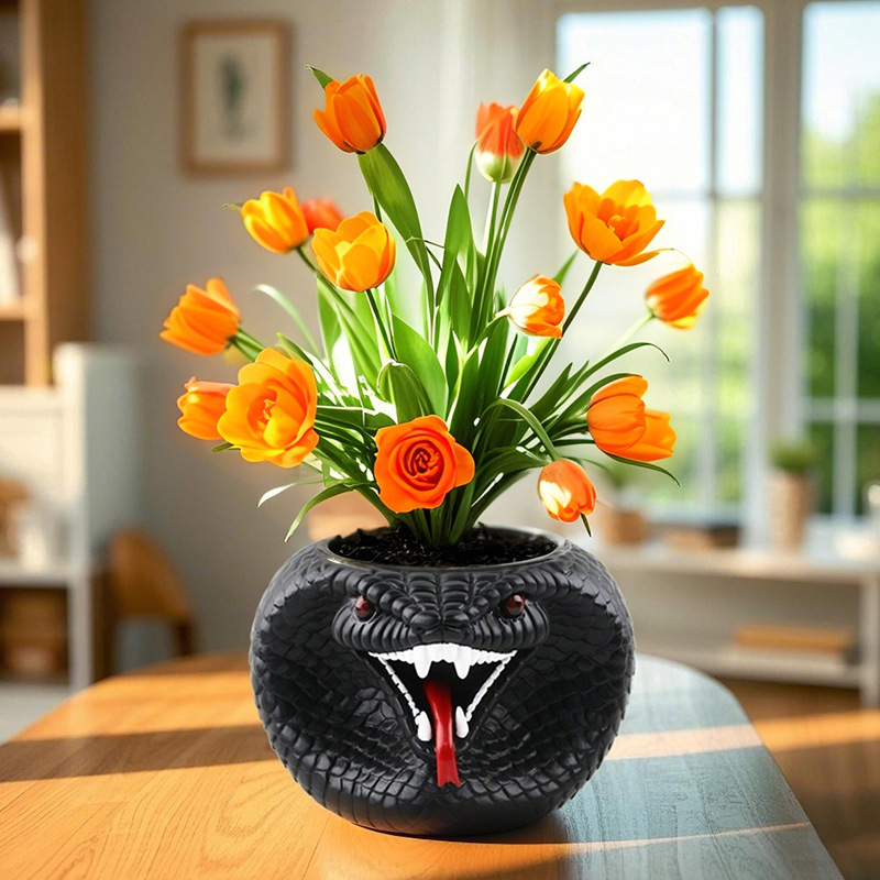 Maceta Creativa de Resina con  - Snake Plant Ceramic reseña y precio