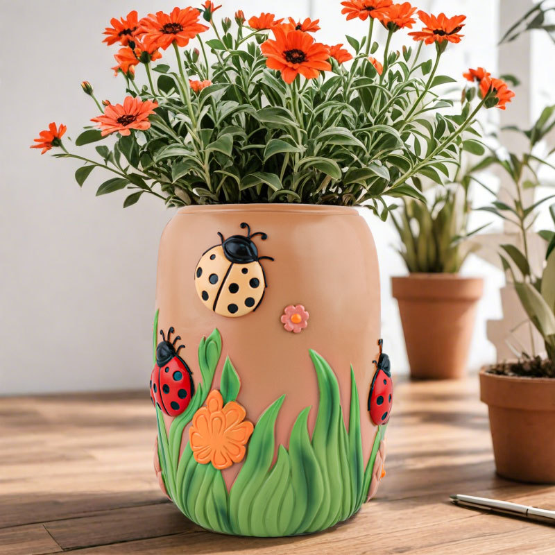 Maceta Creativa de Resina con  - Snake Plant Ceramic reseña y precio