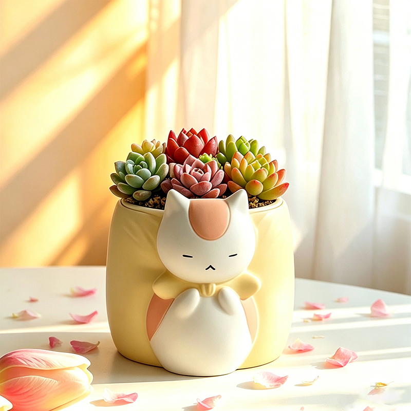 Maceta de Resina con Forma de  - Snake Plant Ceramic reseña y precio